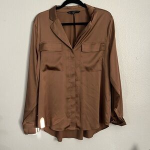 White House Black Market Silk Blouse